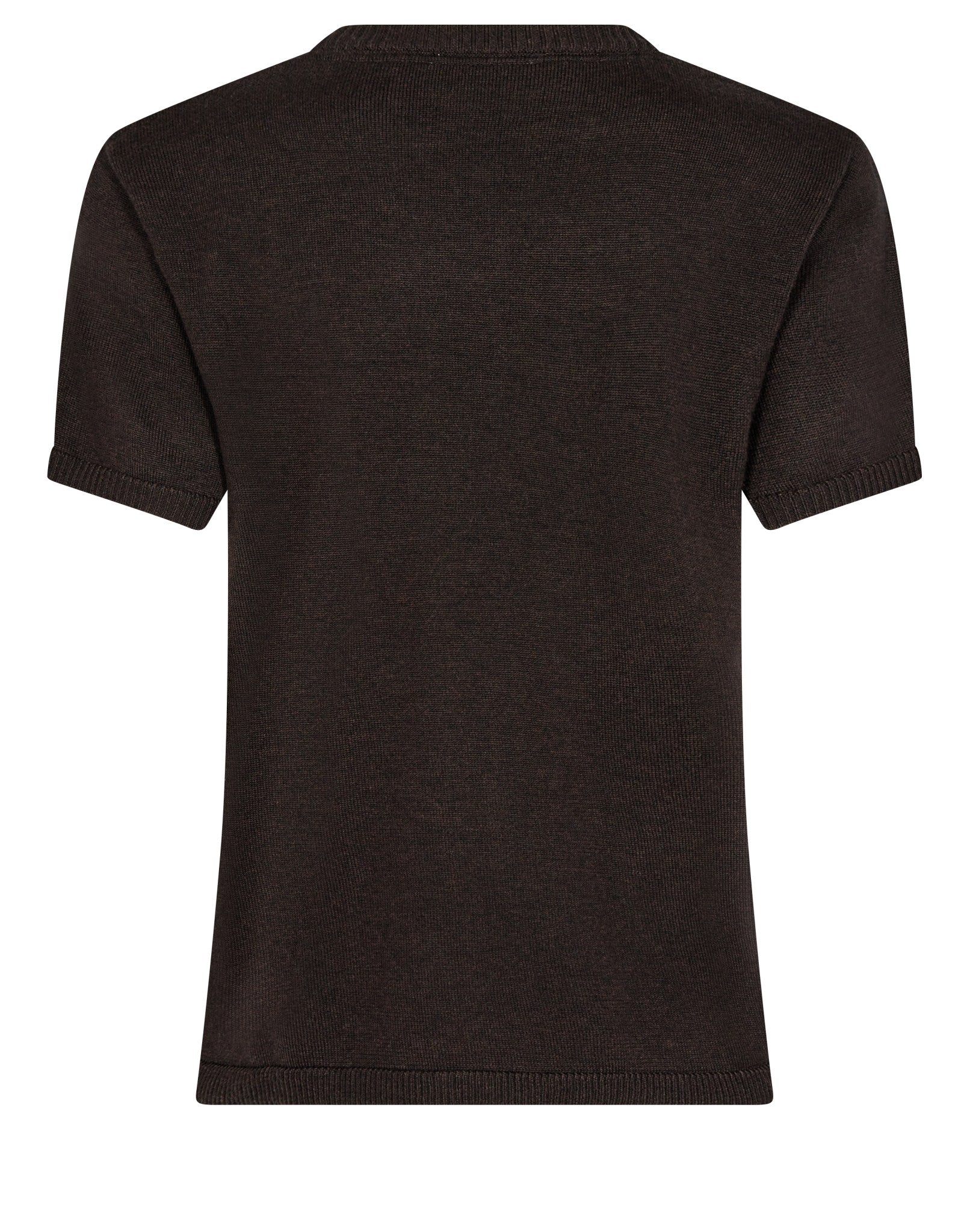BS Aude T-shirt Regular Fit - Dark Brown