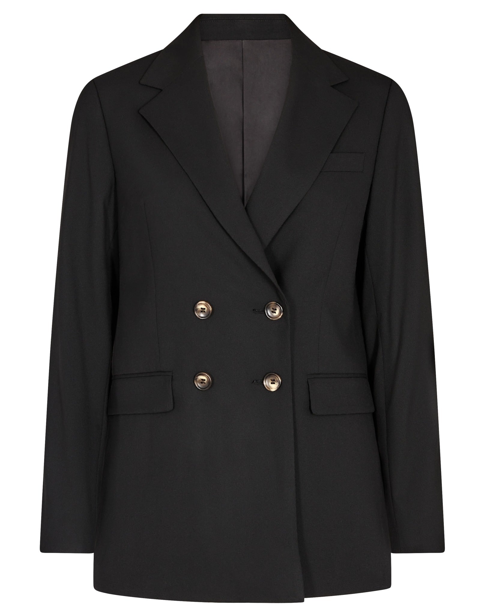 BS Agate Regular Fit Blazer - Svart