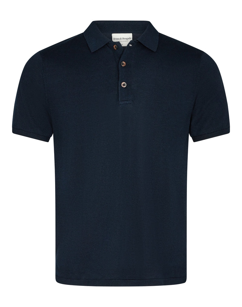 BS Ernst Regular Fit Polo - Navy