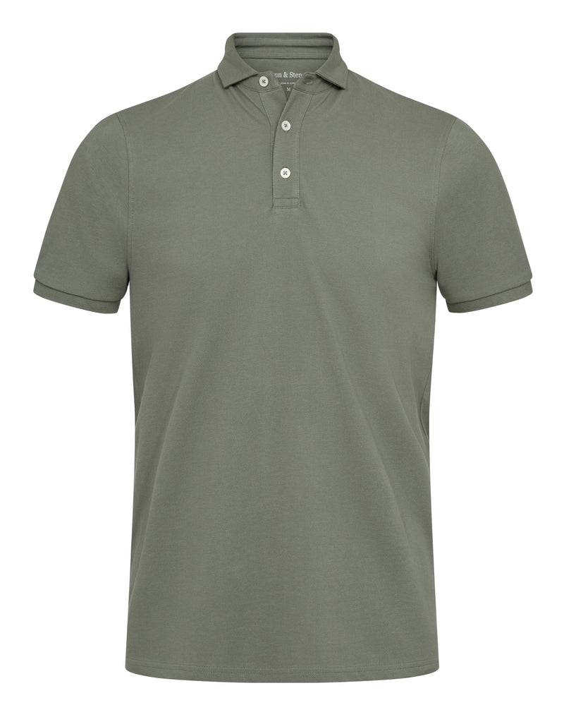 BS Monir Regular Fit Polo - Green