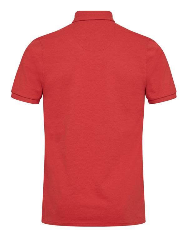 BS Monir Regular Fit Polo - Red