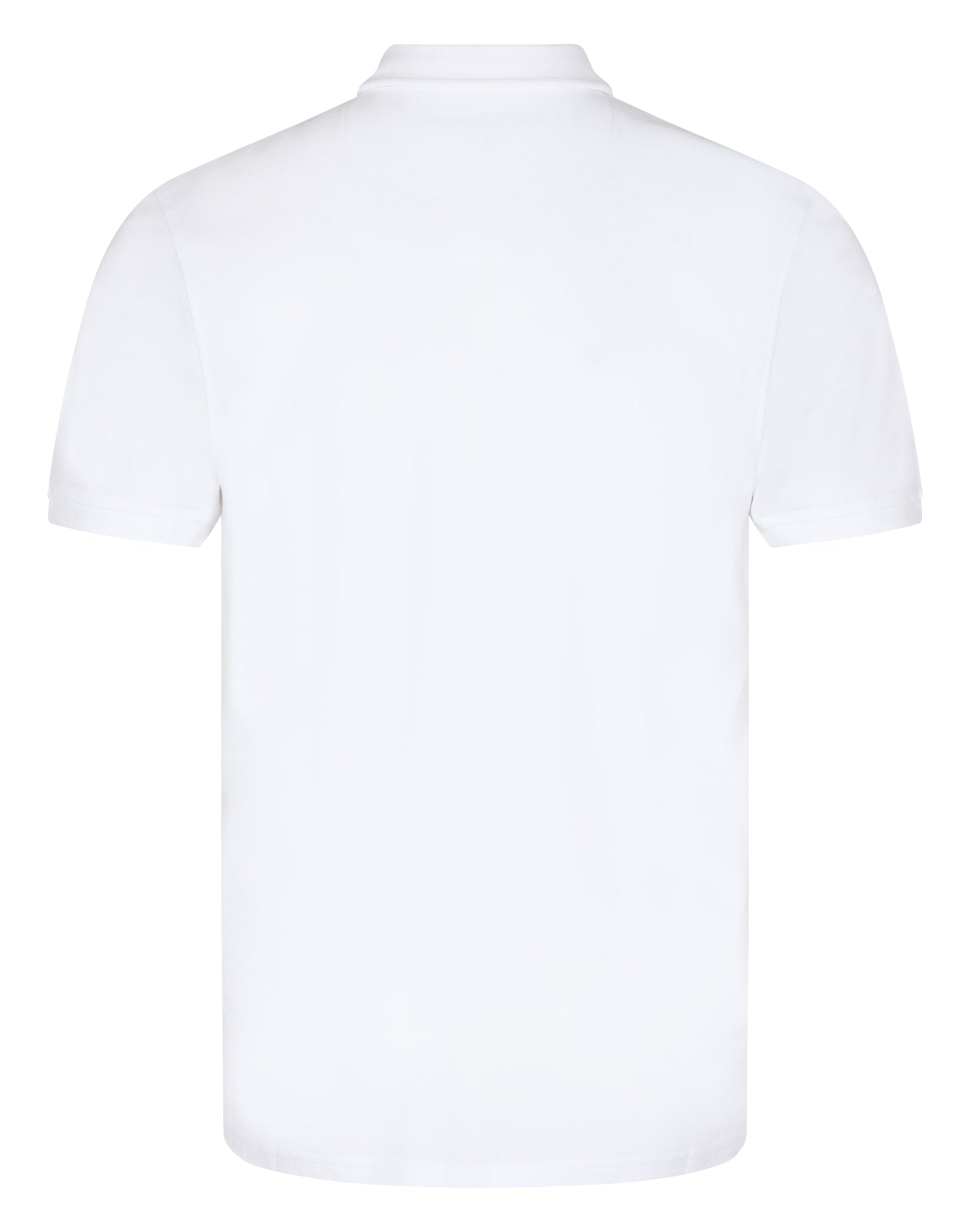 BS Monir Regular Fit Pikétröja - Vit