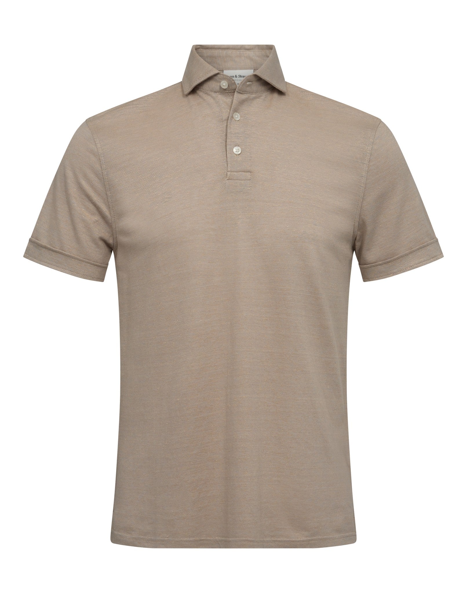 BS Linares Regular Fit Pikétröja - Sand