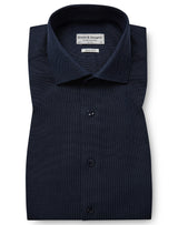 BS Favre Slim Fit Skjorta - Navy