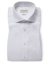 BS Reed Slim Fit Skjorta - White