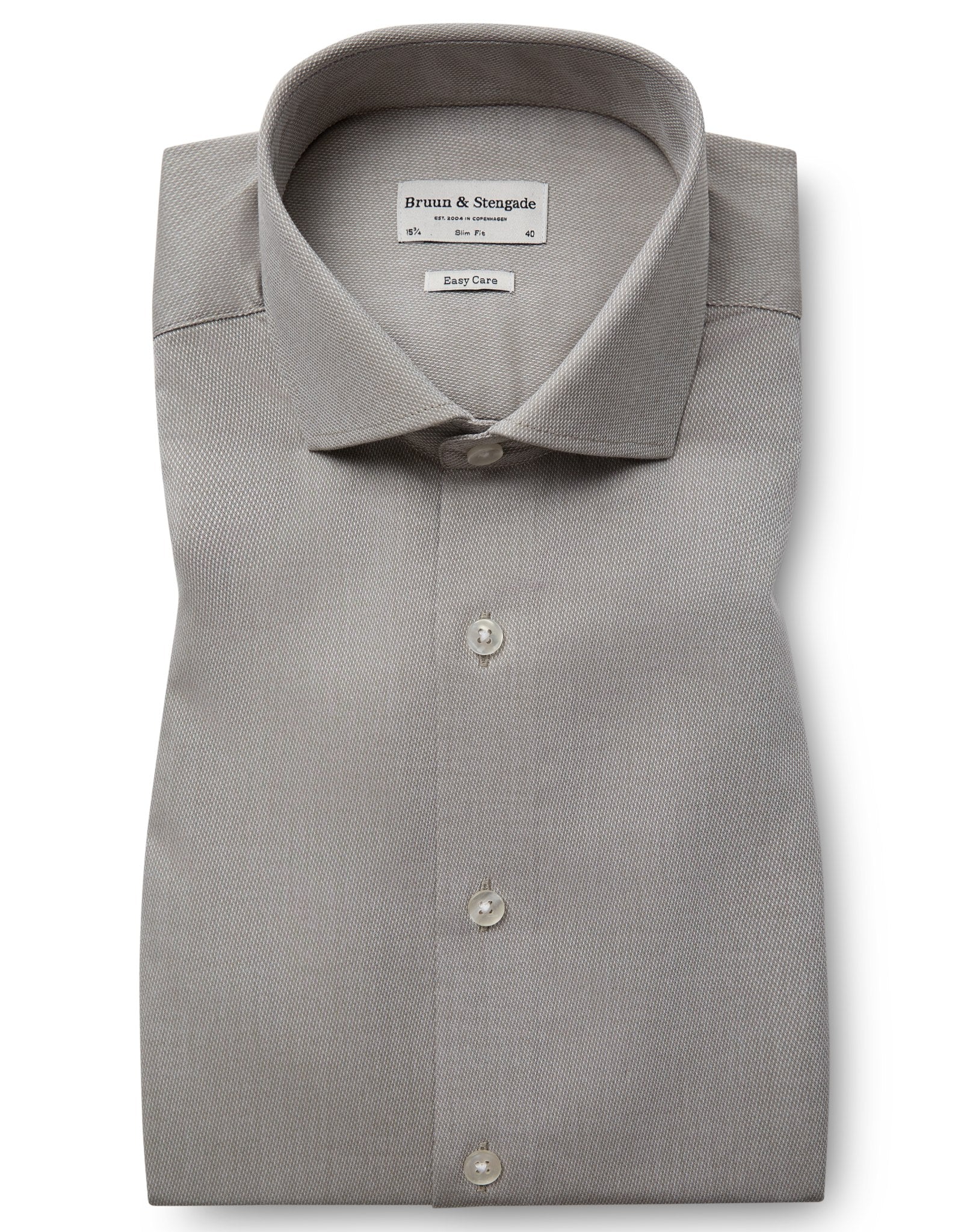 BS Starr Slim Fit Skjorta - Green