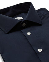 BS Hamlin Slim Fit Skjorta - Navy