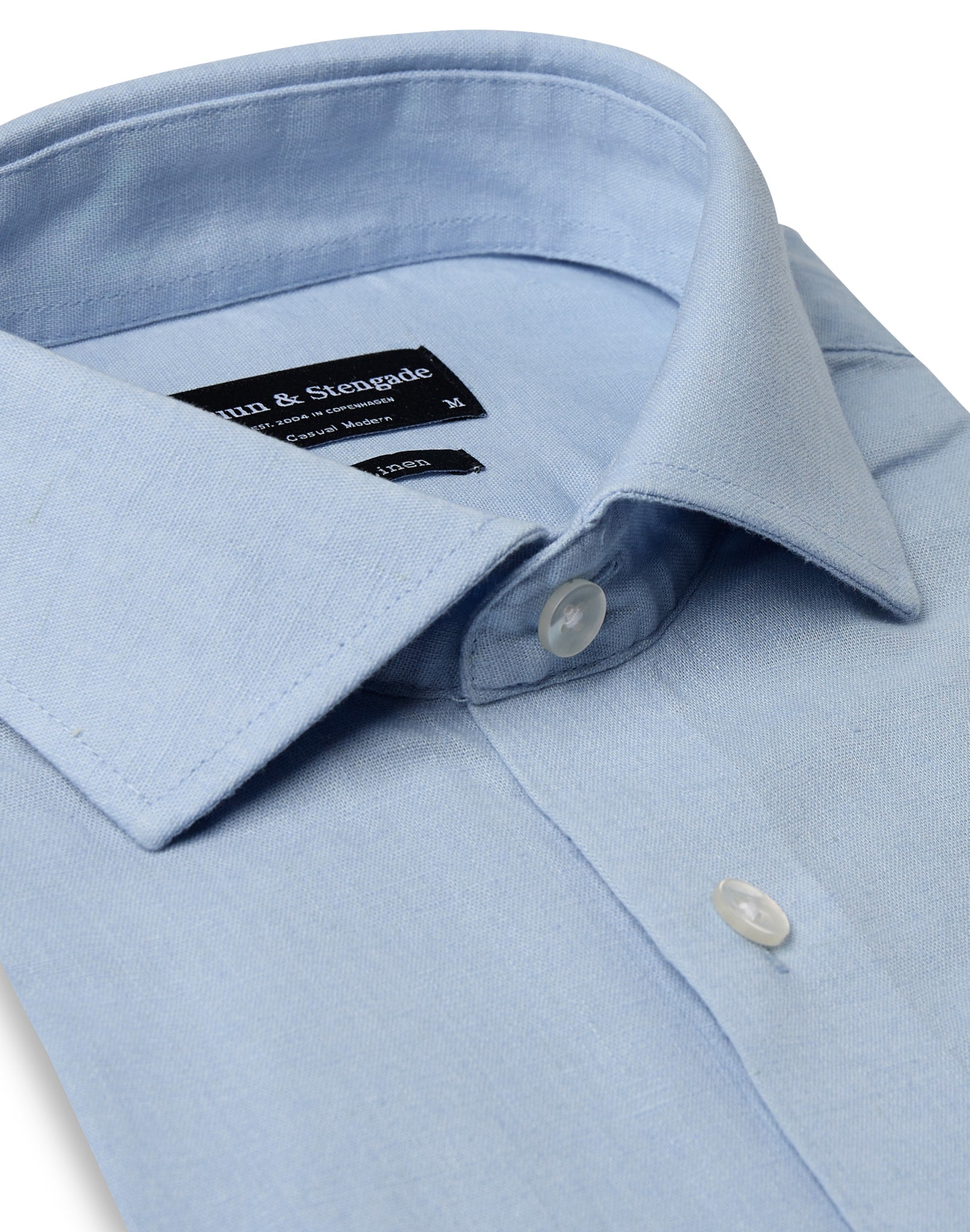 BS Butkus Casual Modern Fit Skjorta - Ljusblå