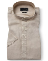 BS Hobart Casual Modern Fit Skjorta - Sand