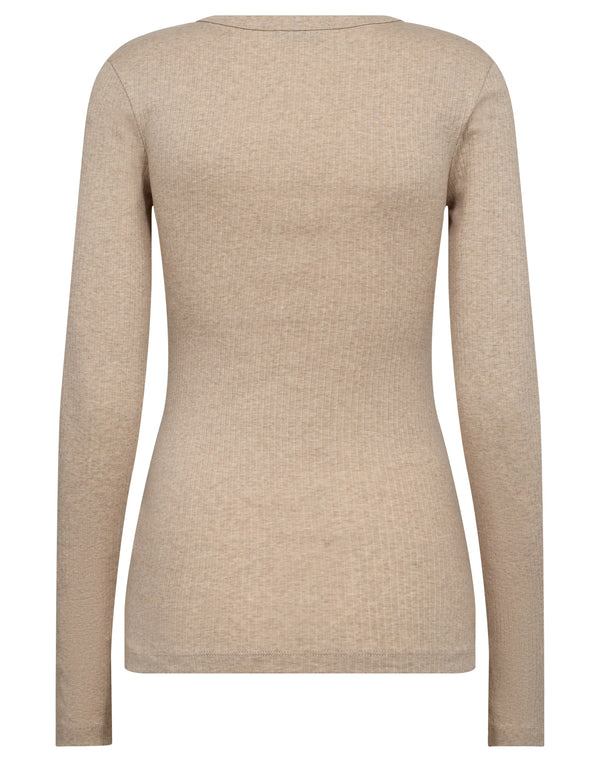 BS Margrethe Långärmad T-Shirt - Sand