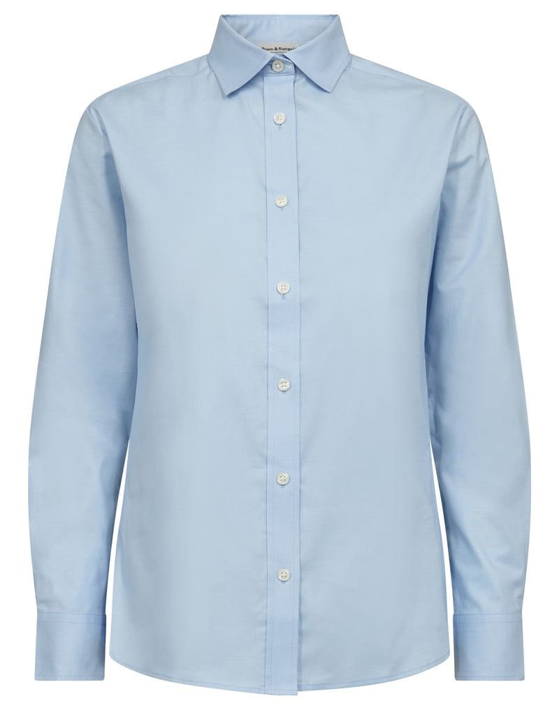 BS Marie Slim Fit Skjorta - Light Blue