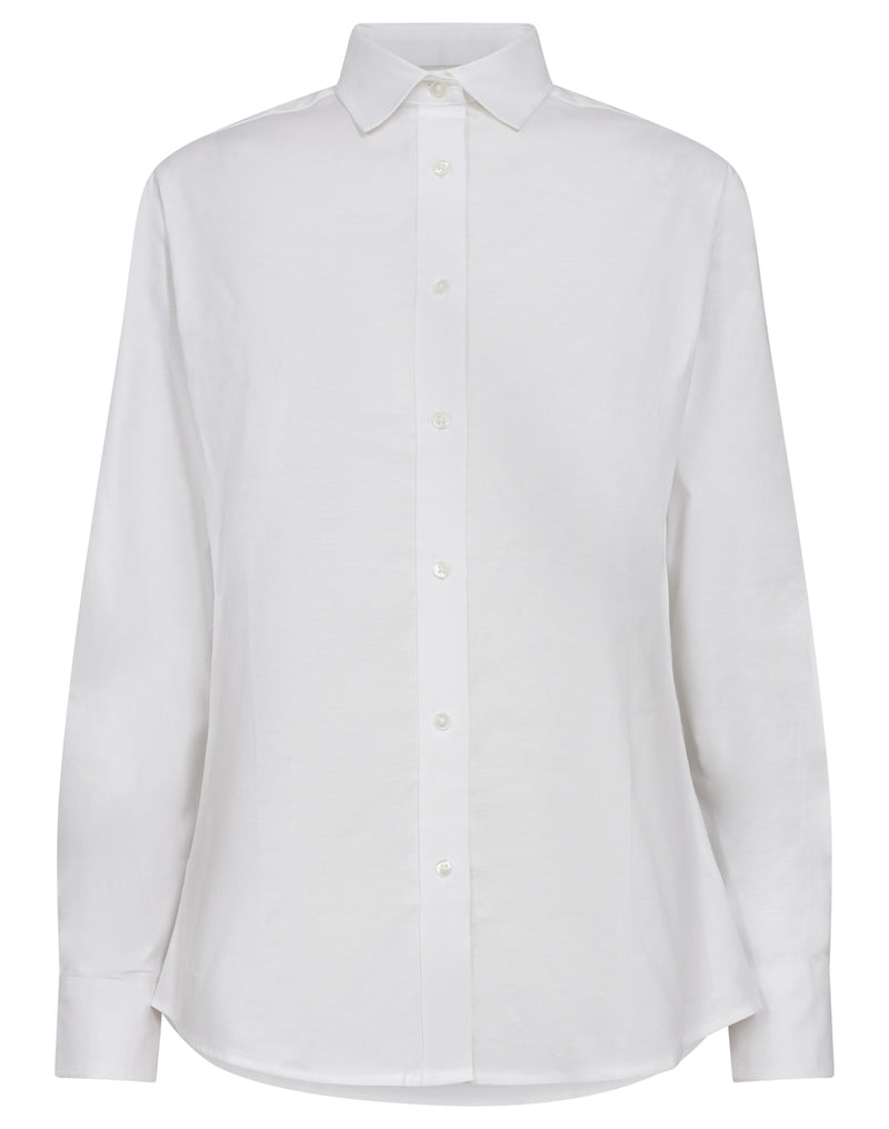 BS Marie Slim Fit Skjorta - White