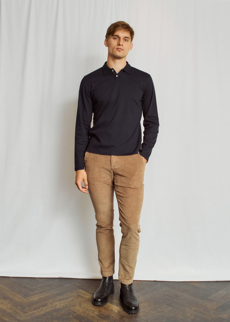 BS Boreal Regular Fit Polo Skjorta - Navy