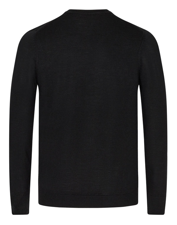 BS Jupiter Regular Fit Stickat - Black