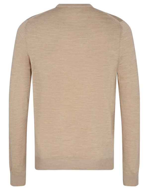 BS Jupiter Regular Fit Stickat - Sand