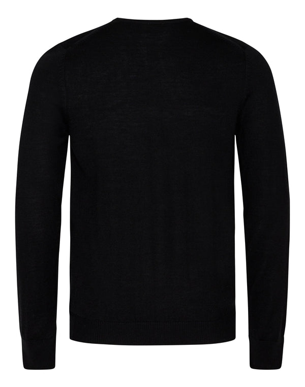 BS Uranus Regular Fit Stickat - Black