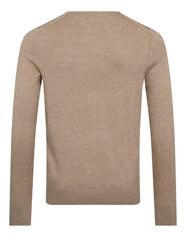 BS Uranus Regular Fit Stickat - Sand