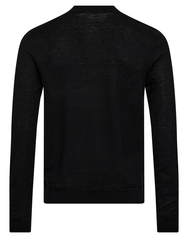 BS Alon Regular Fit Stickat - Black