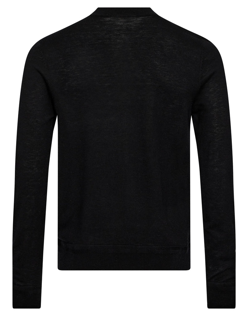 BS Alon Regular Fit Stickat - Black