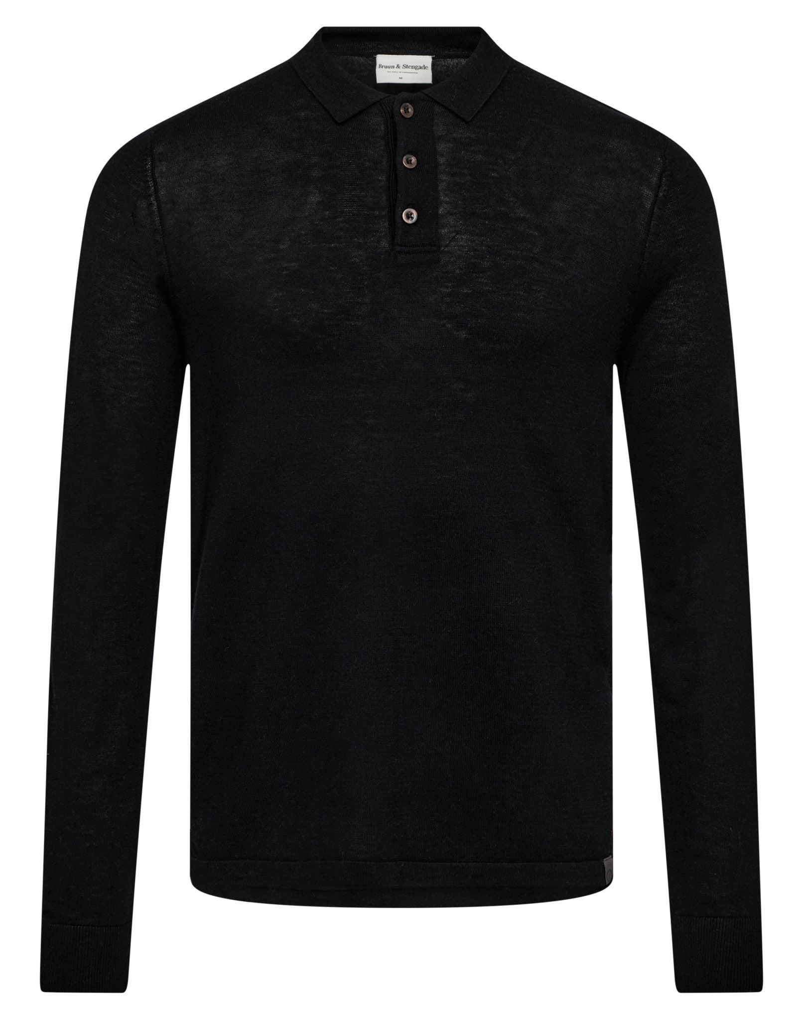 BS Atlas Regular Fit Stickat - Black