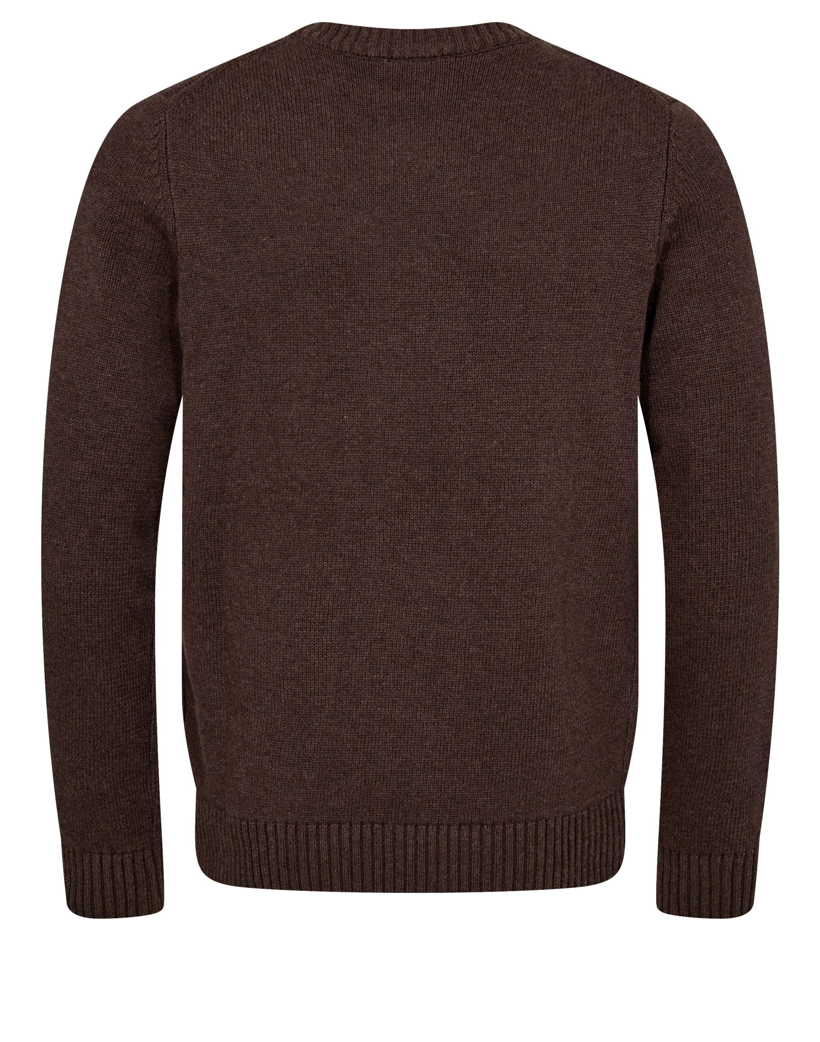 BS Azure Regular Fit Stickat - Brown