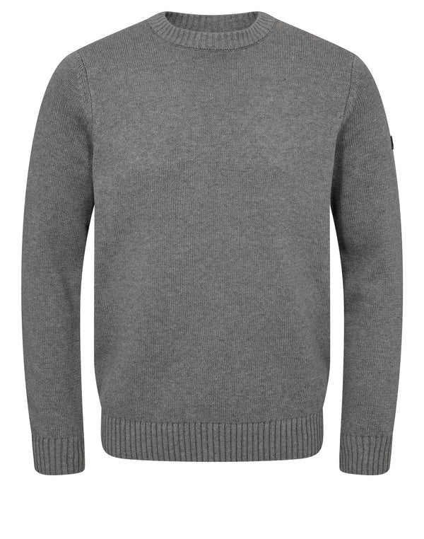 BS Azure Regular Fit Stickat - Grey