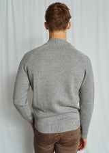 BS Douglas Regular Fit Stickat - Grey