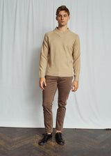 BS Douglas Regular Fit Stickat - Sand