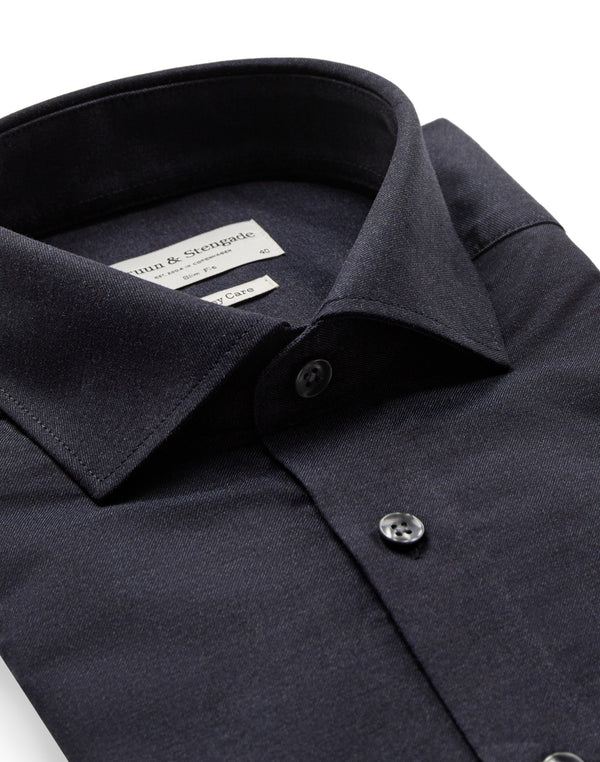 BS Buddy Slim Fit Skjorta - Navy