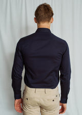 BS Dario Slim Fit Skjorta - Navy