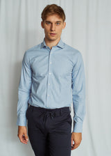 BS Kristaps Slim Fit Skjorta - Light Blue