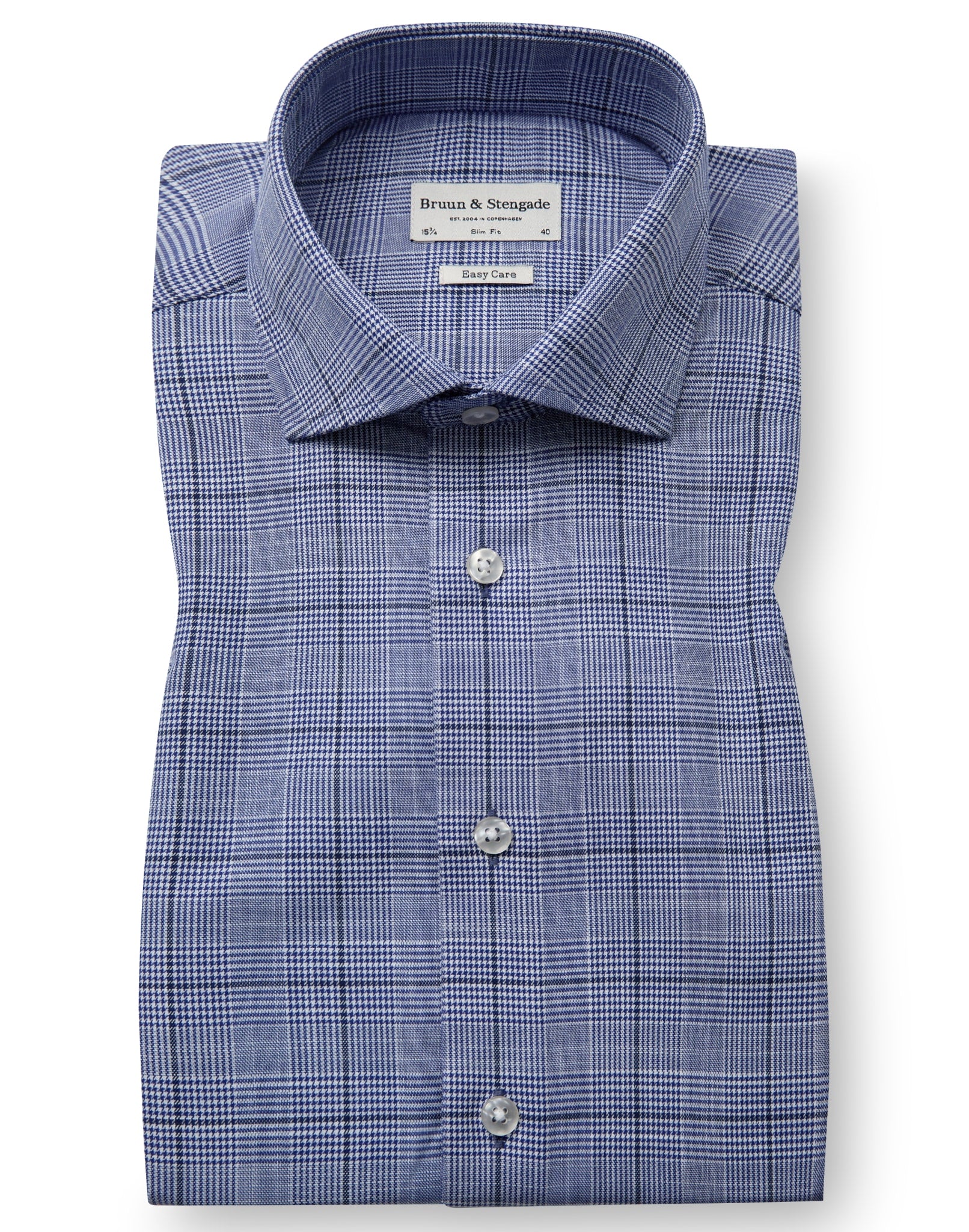 BS Walker Slim Fit Skjorta - Blue