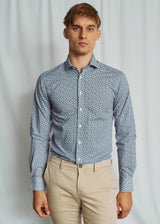 BS Whiteside Slim Fit Skjorta - Blue