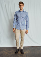 BS Devin Modern Fit Skjorta - Blue