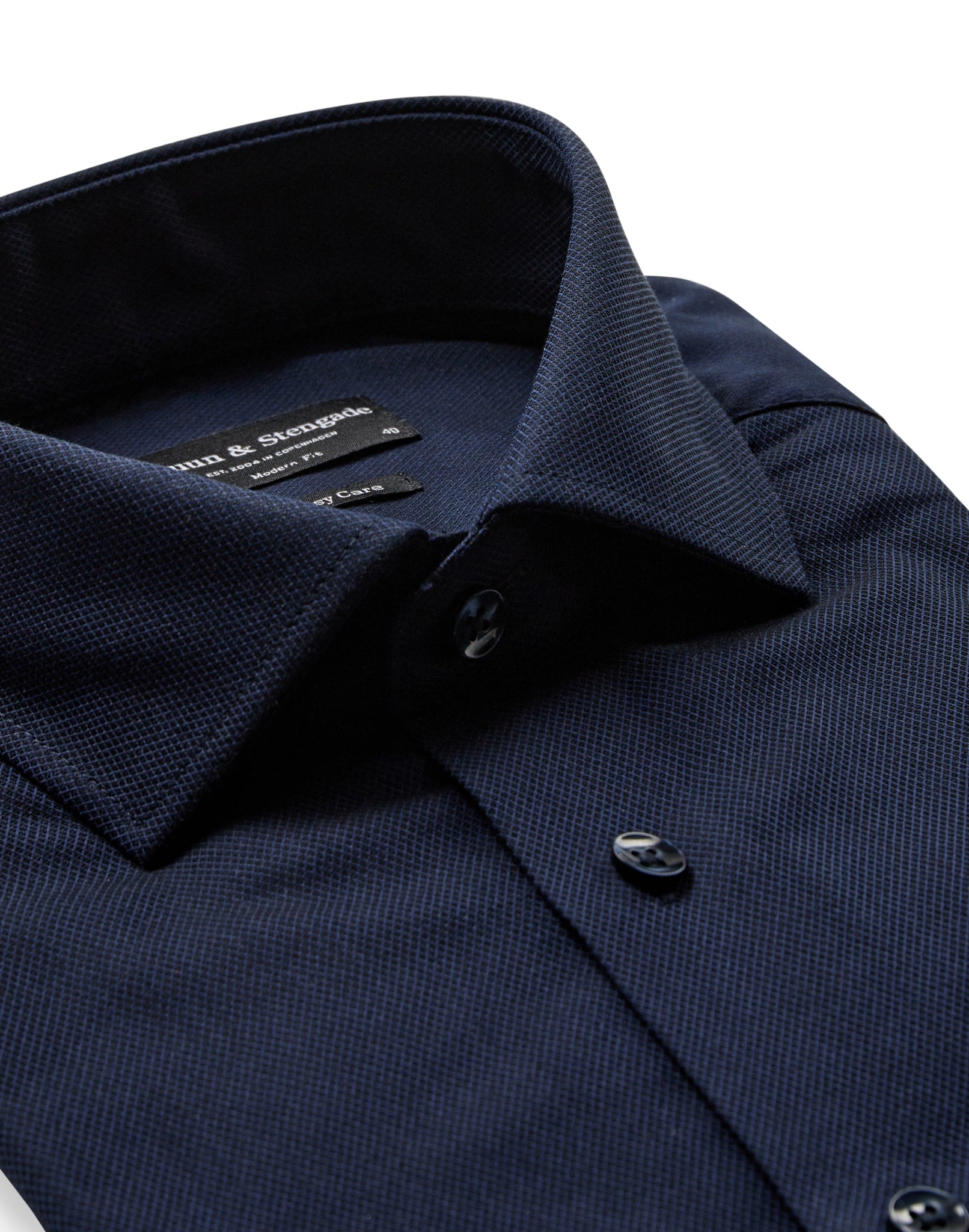 BS Carmelo Modern Fit Skjorta - Navy