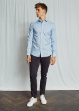 BS Porter Modern Fit Skjorta - Light Blue