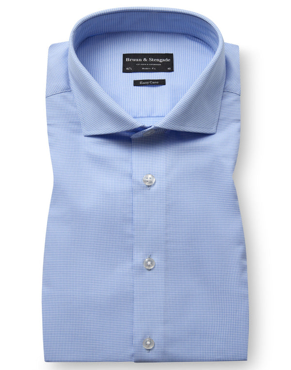 BS Porter Modern Fit Skjorta - Light Blue