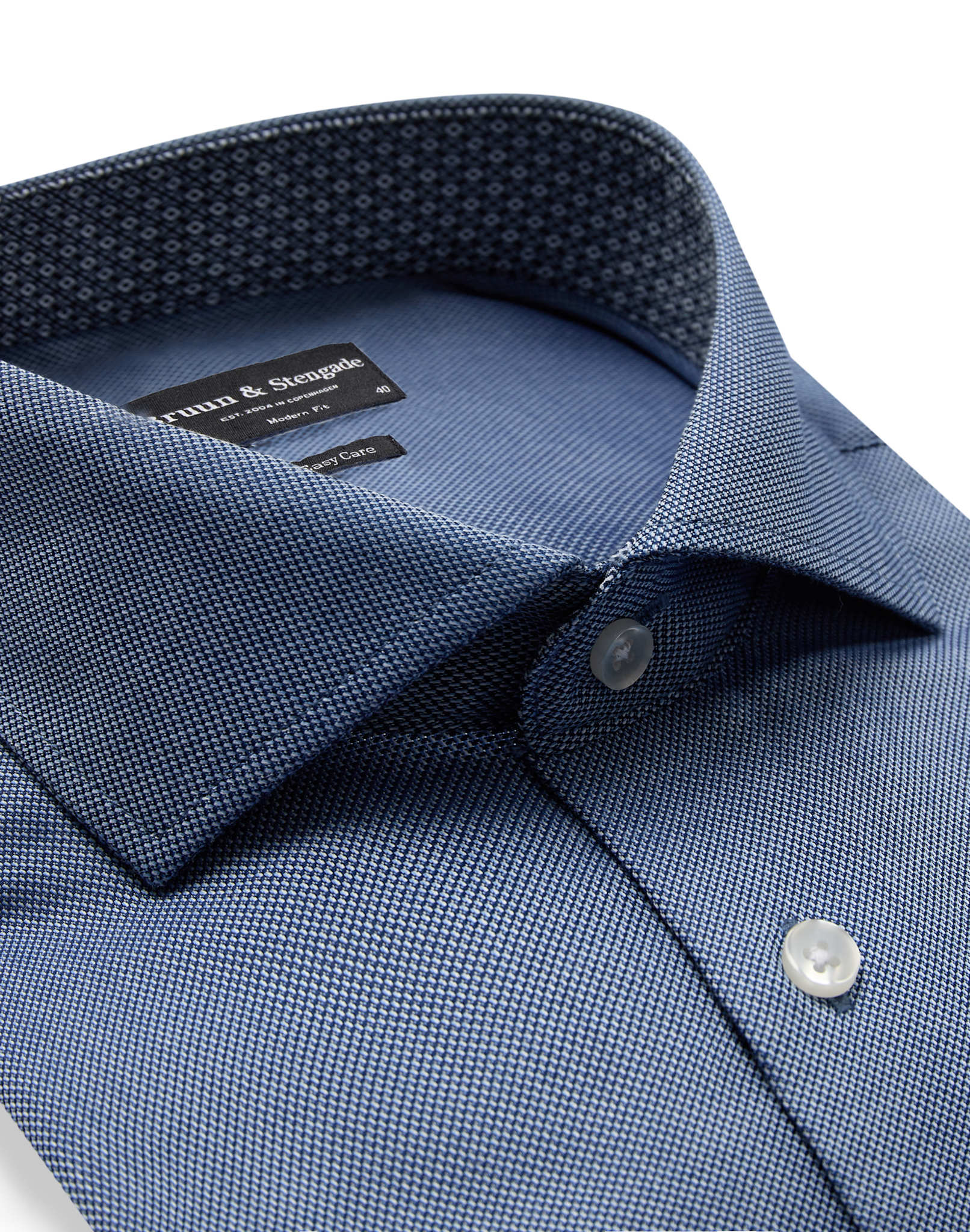 BS Chamberlain Modern Fit Skjorta - Blue