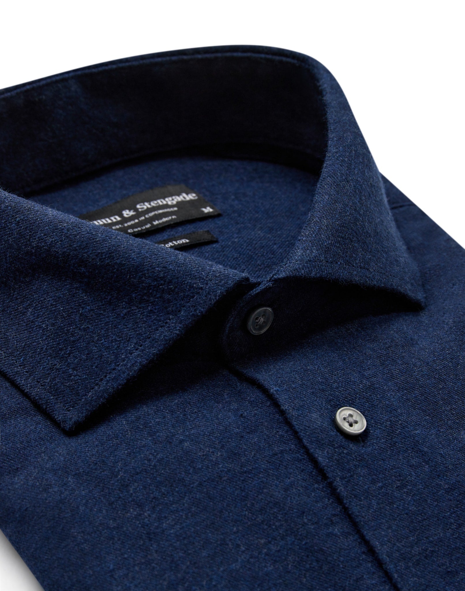 BS Brush Casual Modern Fit Skjorta - Blå