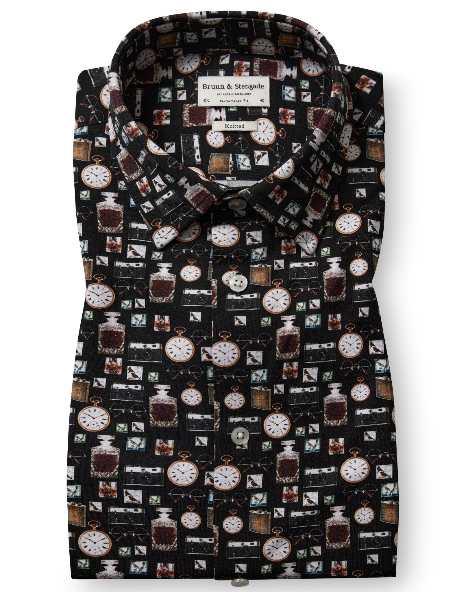 BS Brishon Performance Fit Skjorta - Navy