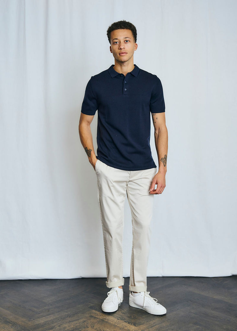 BS Aaran Regular Fit Polo - Navy