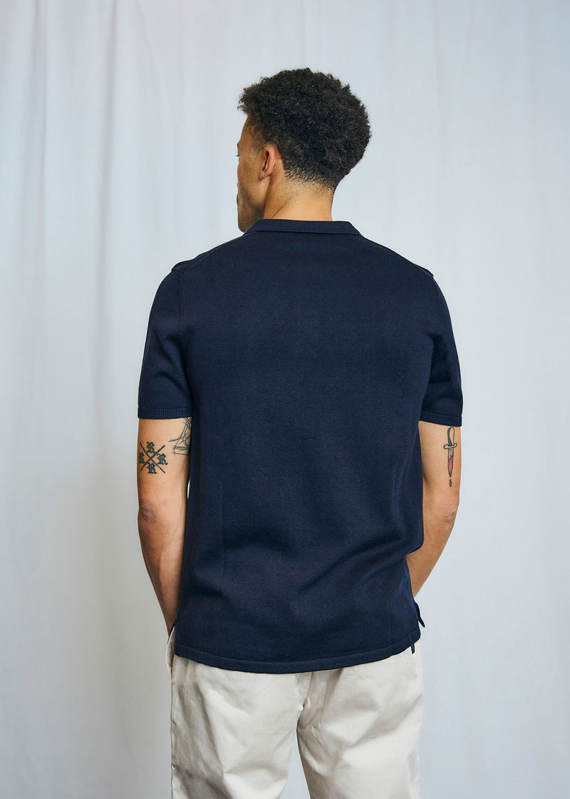 BS Aaran Regular Fit Polo - Navy