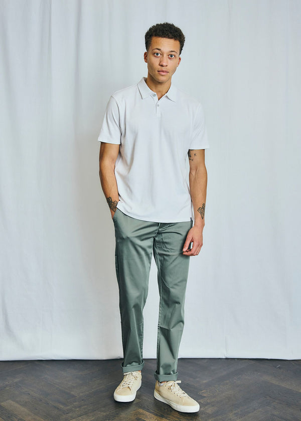 BS Ishigaki Regular Fit Polo - White