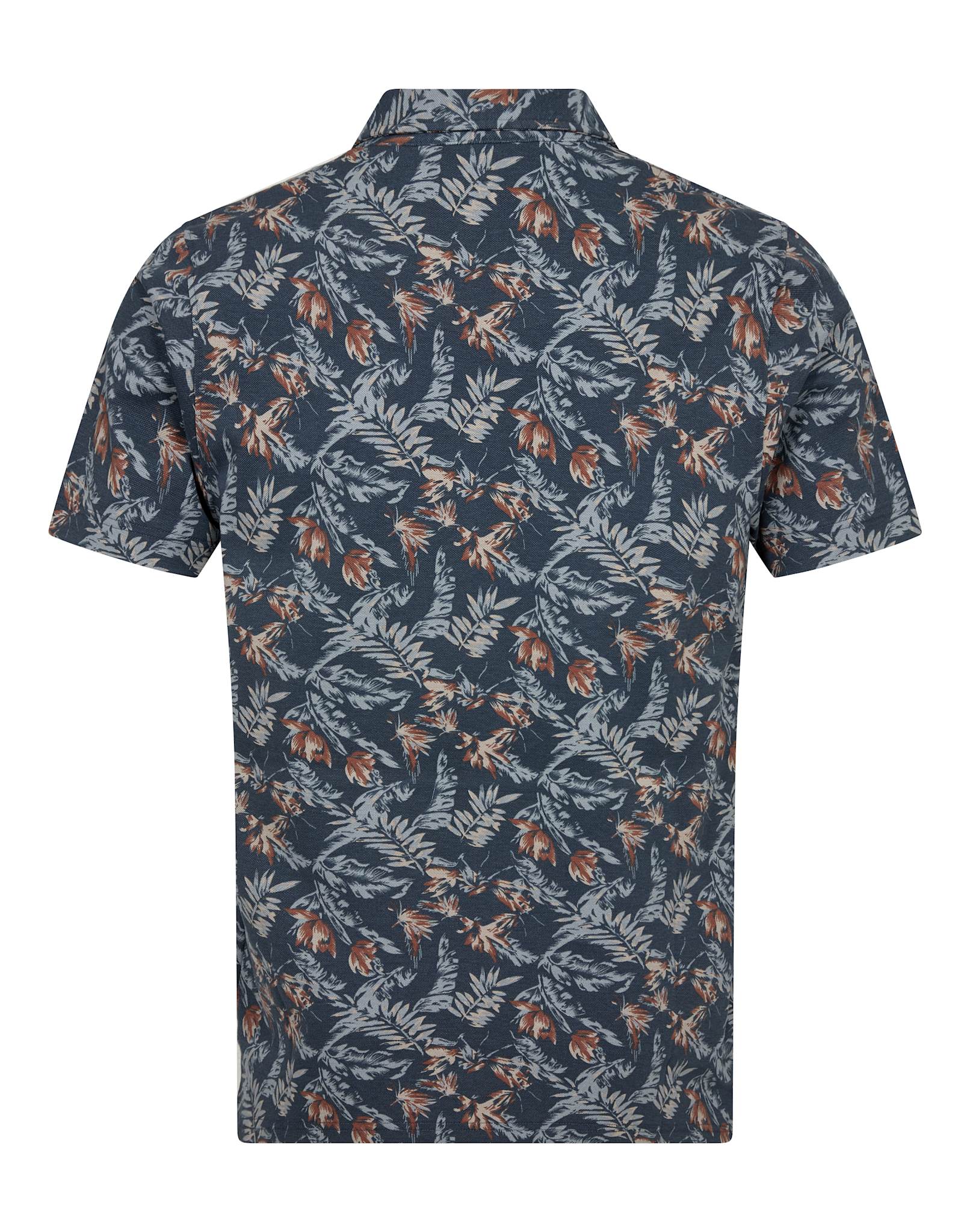 BS Iriomote Regular Fit Pikétröja - Marinblå