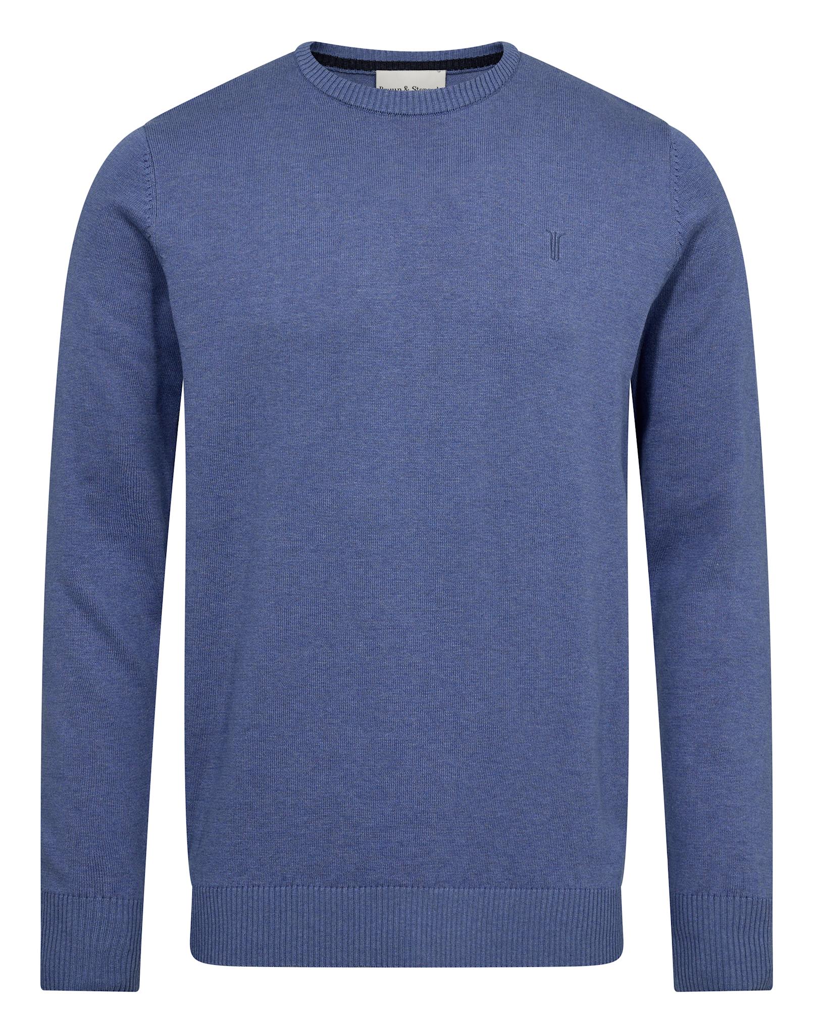 BS Jupiter Regular Fit Stickat - Blue