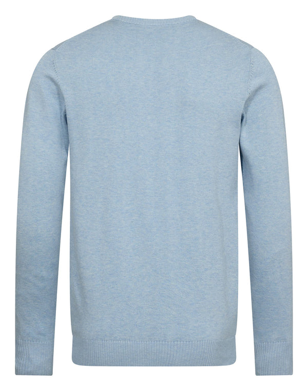 BS Jupiter Regular Fit Stickat - Light Blue
