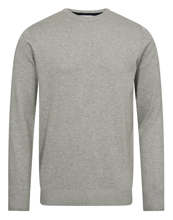 BS Jupiter Regular Fit Stickat - Light Grey