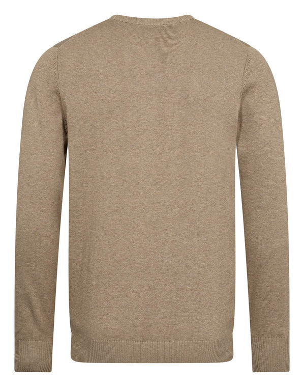 BS Jupiter Regular Fit Stickat - Light Brown