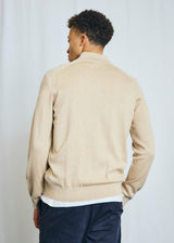 BS Stamatis Regular Fit Stickat - Beige