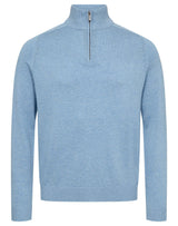 BS Vangelis Regular Fit Stickat - Light Blue